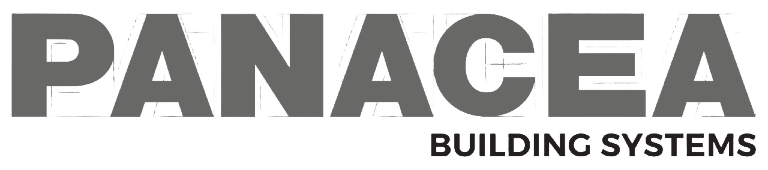 Panacea Building Systems logo for construction and building solutions.
